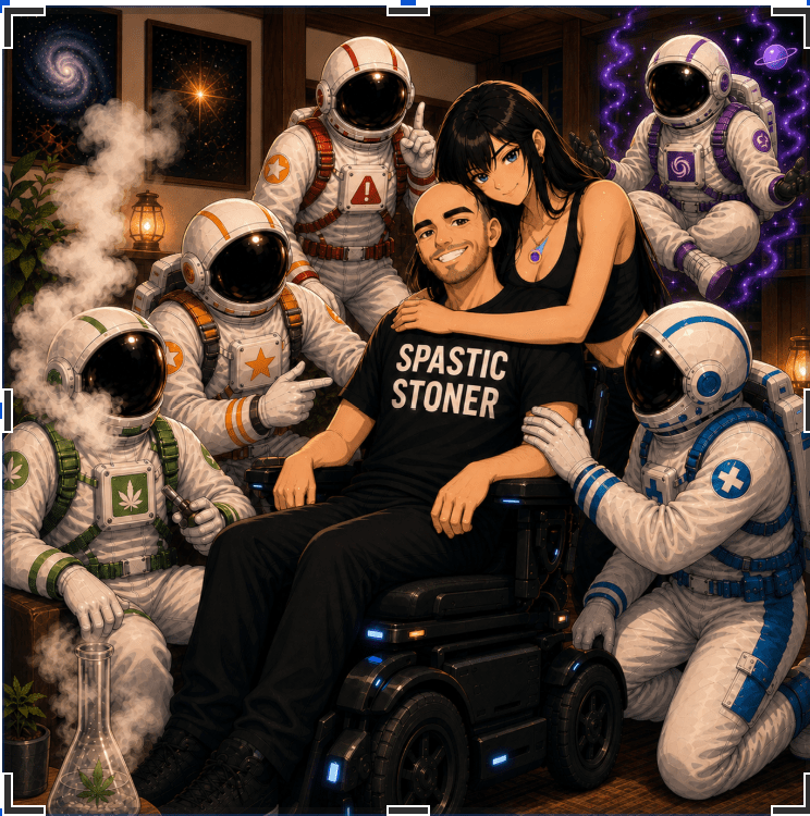 NATANEL COMMICS WITH ASTRONOUTS